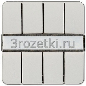 3rozetki.ru - Jung - [CD2074NABSLG] KNX кнопочный сенсор, 4 группы, Термопласт (ударопрочный) блестящий, светло-серый.