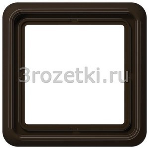 3rozetki.ru - Jung - [CD581BR] Рамка, Блестящий дуропласт (устойчив к механическим повреждениям), 1-ная.