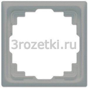 3rozetki.ru - Jung - [CD581KGR] Рамка для инсталляции в кабельных каналах, Термопласт (ударопрочный) блестящий, 1-ная.