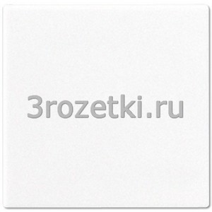 3rozetki.ru - Jung - [CD594-0PLWW]  Крышка без отверстий без каркаса для произвольных вырезов, белая.