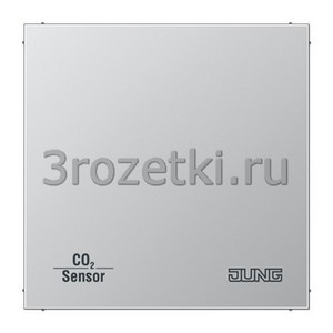 3rozetki.ru - Jung - [CO2AL2178] KNX Датчик CO2, Металлическое исполнение, алюминий.