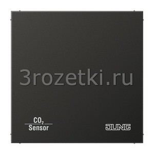 3rozetki.ru - Jung - [CO2AL2178AN] KNX Датчик CO2, Металлическое исполнение, антрацит (лакиров. алюминий).