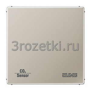 3rozetki.ru - Jung - [CO2ES2178] KNX Датчик CO2, Металлическое исполнение, нержавеющая сталь.