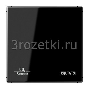 3rozetki.ru - Jung - [CO2LS2178SW] KNX Датчик CO2, Блестящий дуропласт (устойчив к механическим повреждениям), чёрный.