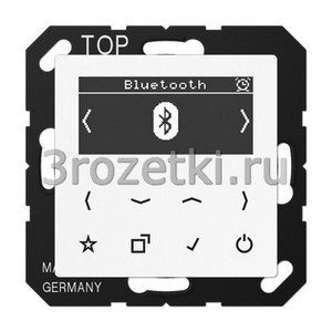 3rozetki.ru - Jung - [DABABTWW] Цифровое радио DAB + с поддержкой Bluetooth.