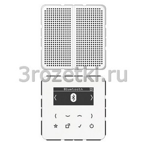 3rozetki.ru - Jung - [DABCD1BTWW] Цифровое радио DAB + с поддержкой Bluetooth.