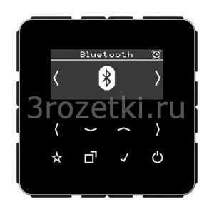 3rozetki.ru - Jung - [DABCDBTSW] Цифровое радио DAB + с поддержкой Bluetooth.