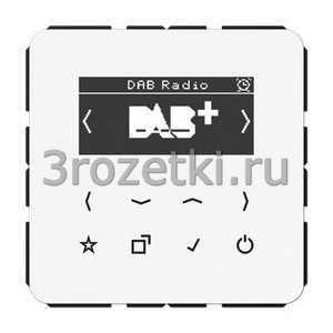 3rozetki.ru - Jung - [DABCDWW] Цифровое радио DAB +.