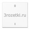 [ENOLS990-01WW] Радиопередатчик EnOcean с символами 0 I, Термопласт (ударопрочный) блестящий, белый <Jung>