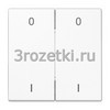 [ENOLS995-01WW] Радиопередатчик EnOcean с символами 0 I, Термопласт (ударопрочный) блестящий, белый <Jung>