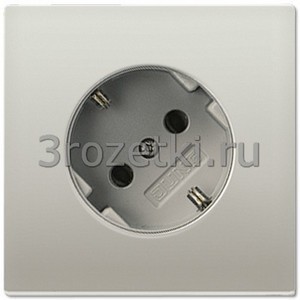 3rozetki.ru - Jung - [ES2520-45] SCHUKO®-розетка 45°, 16 A / 250 B ~, Металлическое исполнение, нержавеющая сталь.