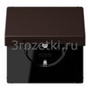 [LC1520KIKL4320J] SCHUKO®розетка с откидной крышкой и со встроенной повышенной защитой от прикосновения terre d‘ombre br?l?e 59  <Jung-LeCourbisier>