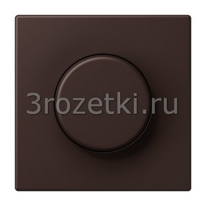 3rozetki.ru - Jung - LeCourbisier - [LC19404320J] Центральная плата для роторного диммера terre d‘ombre br?l?e 59 .