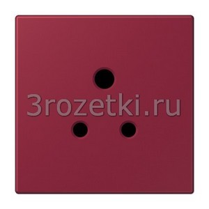 3rozetki.ru - Jung - [LC2171-5P4320M] Накладка, Дуропласт лакиров., le rubis.