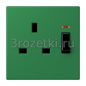 3rozetki.ru - Jung - [LC2171KOP32050] Накладка, Дуропласт лакиров., vert fonc.