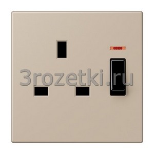 3rozetki.ru - Jung - [LC2171KOP32142] Накладка, Дуропласт лакиров., ombre naturelle claire.