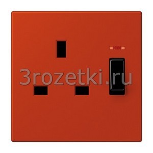 3rozetki.ru - Jung - [LC2171KOP4320A] Накладка, Дуропласт лакиров., rouge vermillon 59.
