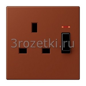 3rozetki.ru - Jung - [LC2171KOP4320D] Накладка, Дуропласт лакиров., terre sienne brle 59.