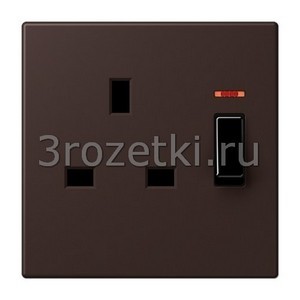 3rozetki.ru - Jung - [LC2171KOP4320J] Накладка, Дуропласт лакиров., terre d’ombre brle 59.