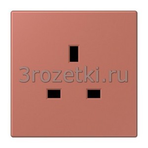 3rozetki.ru - Jung - [LC2521P32121] Накладка, Дуропласт лакиров., terre sienne brique.