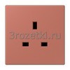 [LC2521P32121] Накладка, Дуропласт лакиров., terre sienne brique <Jung>