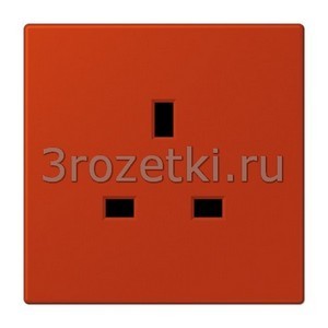 3rozetki.ru - Jung - [LC2521P4320A] Накладка, Дуропласт лакиров., rouge vermillon 59.