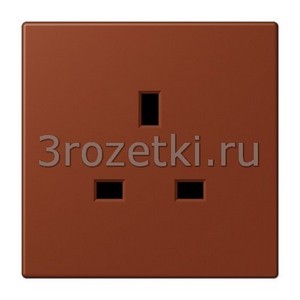 3rozetki.ru - Jung - [LC2521P4320D] Накладка, Дуропласт лакиров., terre sienne brle 59.