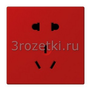 3rozetki.ru - Jung - [LC35215CNP32090] Накладка, Дуропласт лакиров., rouge vermillon 31.