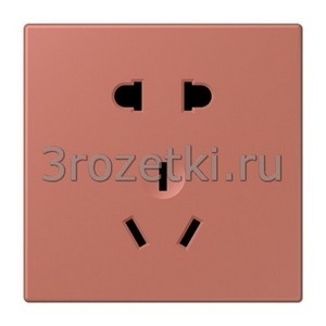 3rozetki.ru - Jung - [LC35215CNP32121] Накладка, Дуропласт лакиров., terre sienne brique.