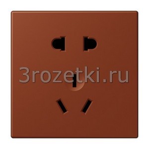 3rozetki.ru - Jung - [LC35215CNP4320D] Накладка, Дуропласт лакиров., terre sienne brle 59.