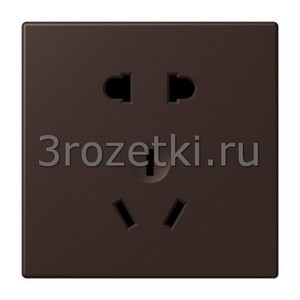 3rozetki.ru - Jung - [LC35215CNP4320J] Накладка, Дуропласт лакиров., terre d’ombre brle 59.
