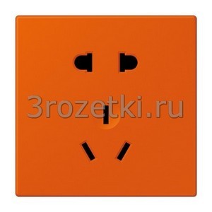 3rozetki.ru - Jung - [LC35215CNP4320S] Накладка, Дуропласт лакиров., orange vif.