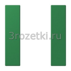 3rozetki.ru - Jung - LeCourbisier - [LC501TSA32050] KNX кнопочный модуль F 50 с одной парой кнопок vert fonc? .