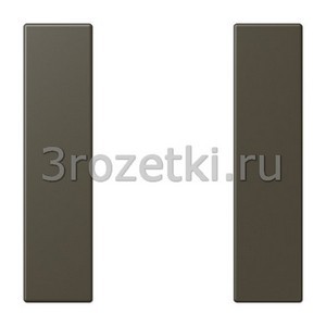 3rozetki.ru - Jung - LeCourbisier - [LC501TSA32140] KNX кнопочный модуль F 50 с одной парой кнопок ombre naturelle 31 .