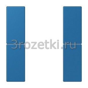 3rozetki.ru - Jung - LeCourbisier - [LC502TSA32030] KNX кнопочный модуль F 50 с двумя парами кнопок bleu c?rul?en 31 .