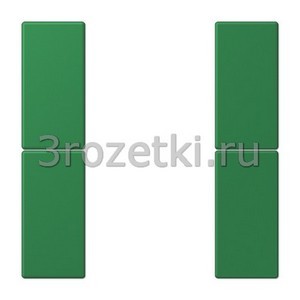 3rozetki.ru - Jung - LeCourbisier - [LC502TSA32050] KNX кнопочный модуль F 50 с двумя парами кнопок vert fonc? .