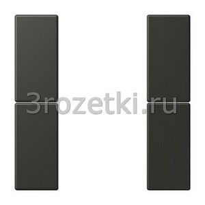 3rozetki.ru - Jung - LeCourbisier - [LC502TSA4320R] KNX кнопочный модуль F 50 с двумя парами кнопок ombre naturelle 59 .