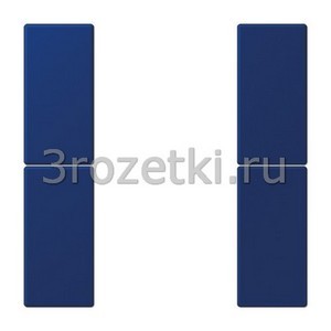 3rozetki.ru - Jung - LeCourbisier - [LC502TSA4320T] KNX кнопочный модуль F 50 с двумя парами кнопок bleu outremer fonc? .