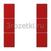 [LC503TSA32090] KNX кнопочный модуль F 50 с тремя парами кнопок rouge vermillon 31  <Jung-LeCourbisier>