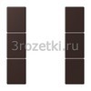 [LC503TSA4320J] KNX кнопочный модуль F 50 с тремя парами кнопок terre d‘ombre br?l?e 59  <Jung-LeCourbisier>