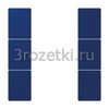 [LC503TSA4320T] KNX кнопочный модуль F 50 с тремя парами кнопок bleu outremer fonc?  <Jung-LeCourbisier>