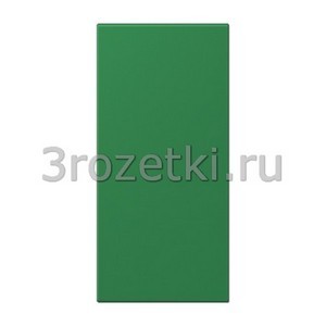 3rozetki.ru - Jung - LeCourbisier - [LC50NA32050] Накладка для кнопочного модуля F 50 в цвете кнопок vert fonc? .