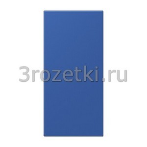 3rozetki.ru - Jung - LeCourbisier - [LC50NA4320K] Накладка для кнопочного модуля F 50 в цвете кнопок bleu outremer 59 .