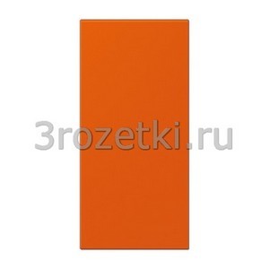 3rozetki.ru - Jung - LeCourbisier - [LC50NA4320S] Накладка для кнопочного модуля F 50 в цвете кнопок orange vif .