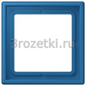 3rozetki.ru - Jung - LeCourbisier - [LC98132030] Рамка 1кратная bleu c?rul?en 31 .