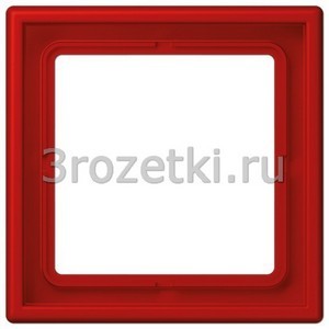 3rozetki.ru - Jung - LeCourbisier - [LC98132090] Рамка 1кратная rouge vermillon 31 .