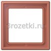 [LC98132121] Рамка 1кратная terre sienne brique  <Jung-LeCourbisier>