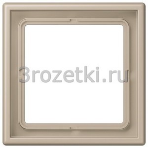 3rozetki.ru - Jung - LeCourbisier - [LC98132142] Рамка 1кратная ombre naturelle claire .