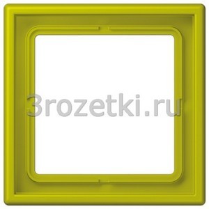 3rozetki.ru - Jung - LeCourbisier - [LC9814320F] Рамка 1кратная vert olive vif .