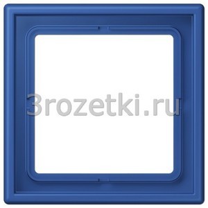 3rozetki.ru - Jung - LeCourbisier - [LC9814320K] Рамка 1кратная bleu outremer 59 .